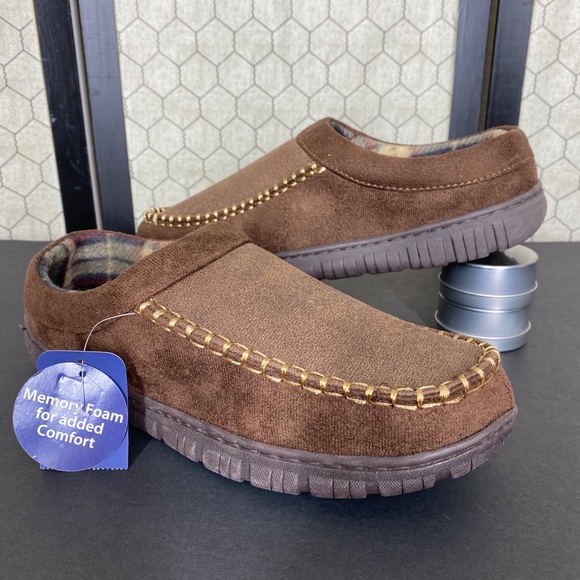 george memory foam slippers